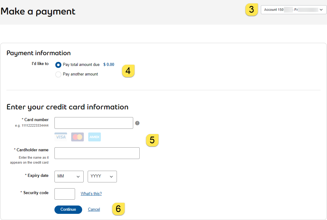 Make a Payment
